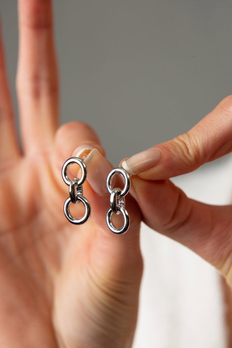 Heliophilia Silver Pendientes de Metal CKP9077 Multicolor